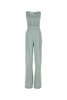 Pastel Light Blue Satin Tropea Jumpsuit Max Mara Studio