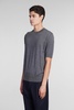 T-shirt In Grey Wool