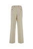 Miu Miu Woman Sand Cotton Pant