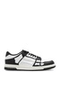 Skel colour-block leather sneakers