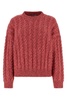 Miu Miu Logo Patch Knitted Jumper