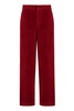 JW ANDERSON Velvet Elegance Trousers with Satin Accents