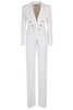 Elisabetta Franchi Double Layer Stretch Crepe Suit