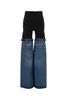 Two-tone Denim Jeans