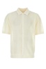 Prada Man White Silk Blend Shirt