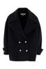 Midnight Blue Wool Coat