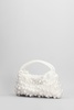 Ellerie Pearl Hand Bag In White Resin