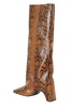 Snake Print Bridge Boot