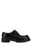 Black Leather Diapason Lace-up Shoes