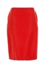 Red Wool Blend Corinna Skirt