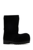 Black suede Alaska ankle boots