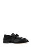 Black Leather Astaire Loafers