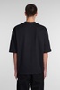 T-shirt In Black Cotton