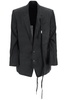 Den Slouchy Jacket In Waxed Cotton