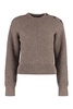 BOTTEGA VENETA Cozy Brown Alpaca Wool Sweater for Women