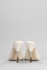 Carla 103 Slipper-mule In Beige Leather