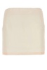 Pastel Pink Silk Adelchi1234 Mini Skirt