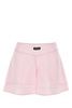 Pink Satin Shorts