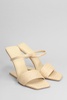 Rene Slipper-mule In Gold Raffia