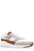 Bump Colour-Block Suede, Shell and Leather Low-Top Sneakers