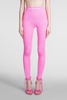 Leggings In Rose-pink Polyamide