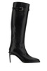 Ann Demeulemeester Woman Black Leather Boots