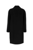 Dries Van Noten Man Black Wool Blend Coat