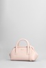 Shoulder Bag In Rose-pink Leather