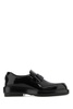 Prada Women Square-Toe Leather Loafers