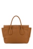 Caramel Leather Small Bag Reverse Handbag