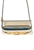 Jimmy Choo Leather Lizard Print Diamond Shoulder Bag Women