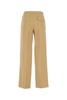 Camel Polyester Wide-leg Pant