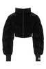 Black Polyester Down Jacket