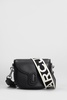 The Saddle Bag Shoulder Bag In Black Leather