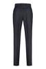 PRADA Blue Wool Blend Tailored Trousers for Men