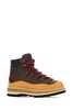 Moncler Man Multicolor Leather Peka Trek Ankle Boots