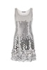 Alberta Ferretti Sequinned Sleeveless Mini Dress