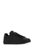 Black leather Portofino sneakers