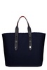 Frangibus Toile Tote In Black Leather