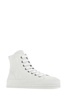 Ann Demeulemeester Woman Chalk Suede Sneakers