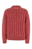 Miu Miu Logo Patch Knitted Jumper