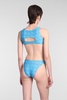 Beachwear In Cyan Polyamide