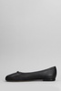 Mercie Ballet Flats In Black Leather