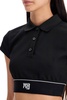 Alexander Wang Cheerleader Crop Top Polo