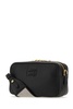 Miu Miu Woman Black Leather Crossbody Bag