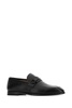 Salvatore Ferragamo Man Black Leather Florio Loafers