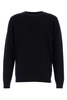 Giorgio Armani Man Midnight Blue Wool Blend Sweater