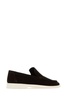 Dark Brown Suede Astaire Loafers