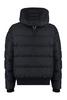 Cloud Hooded Techno Fabric Down Jacket