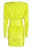 Alexandre Vauthier Gathered V-Neck Mini Dress